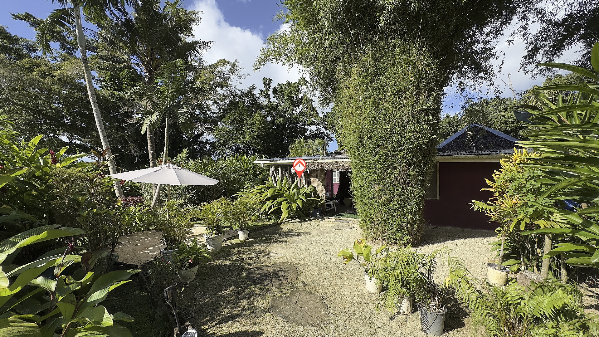 River-side cottage and farm